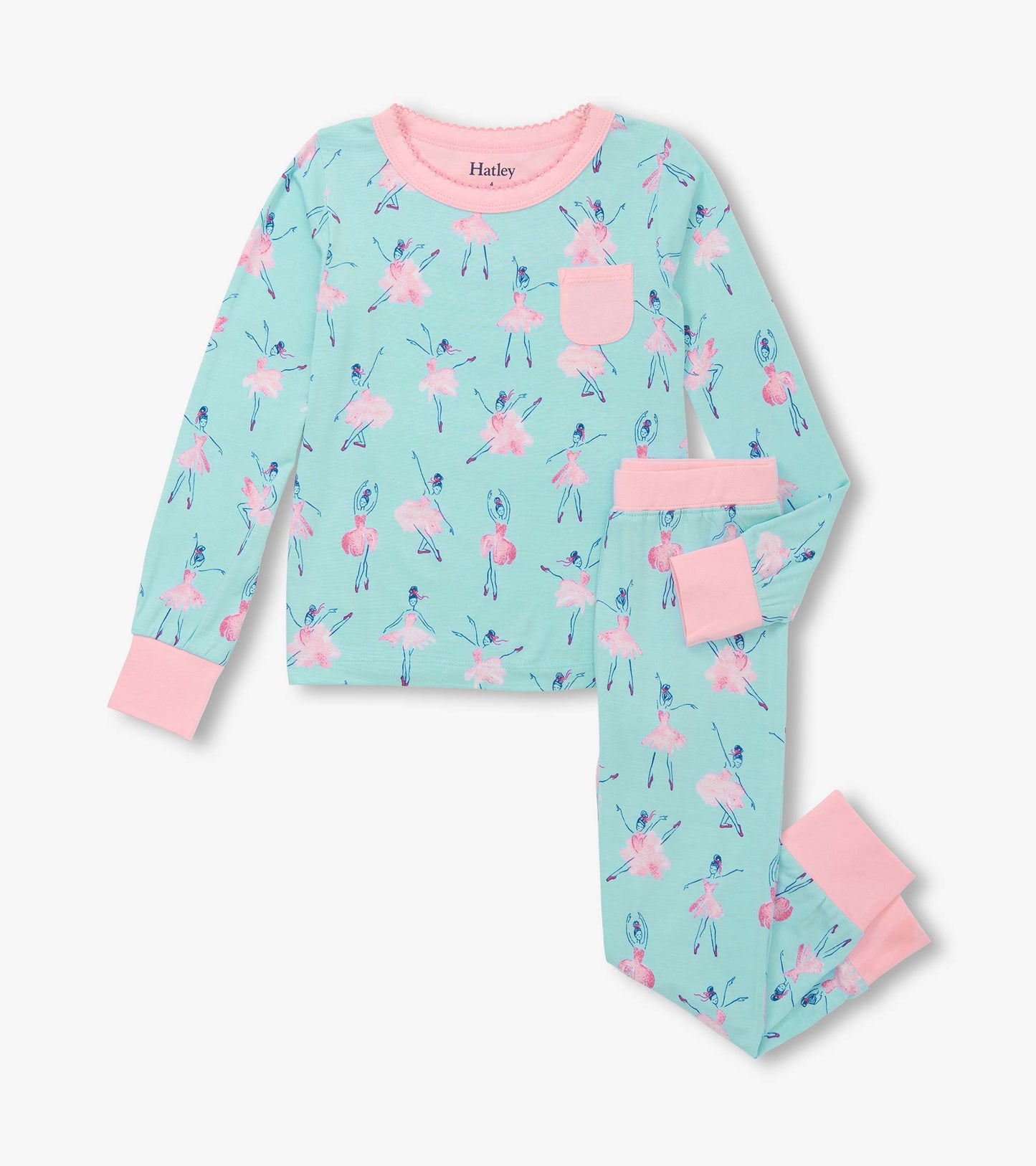 Hatley Girls Ballet School Bamboo Pyjama Set
