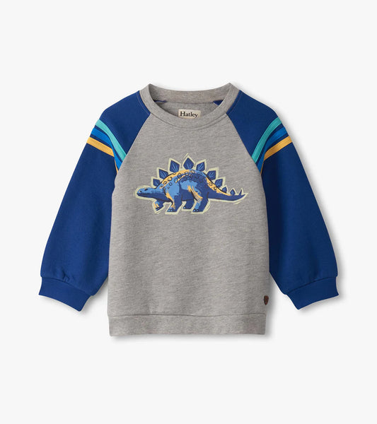 Hatley Baby Boys Glow in the Dark Dino Pullover Sweatshirt
