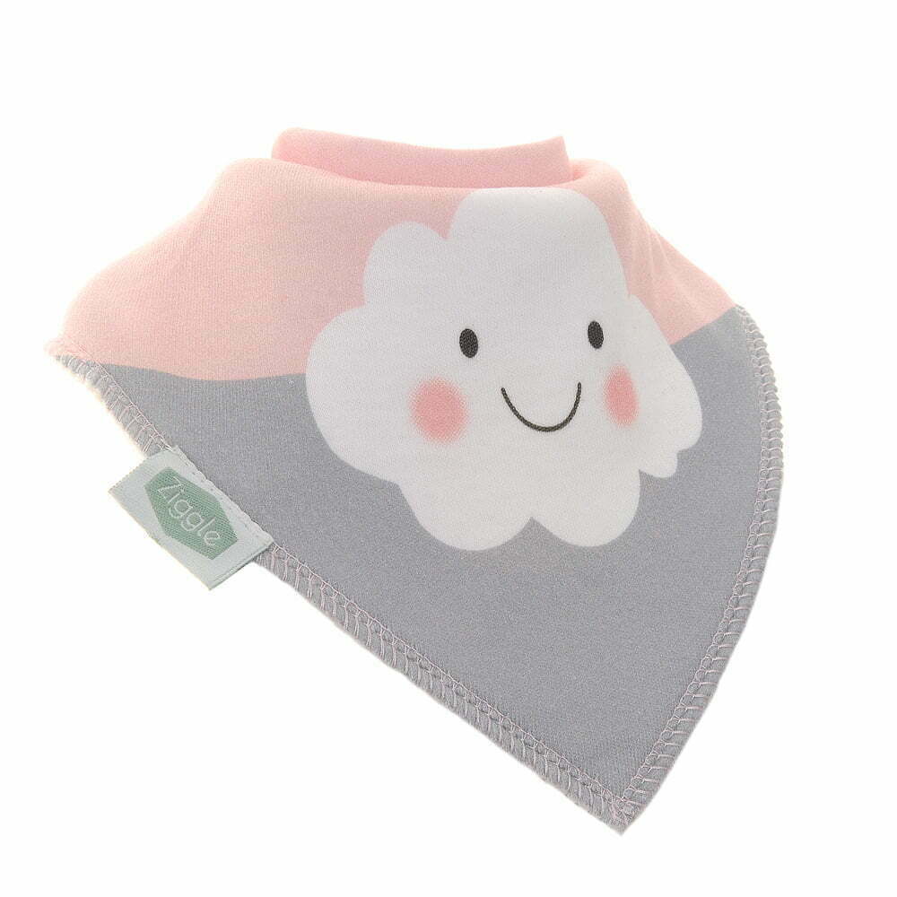 Ziggle Baby Girls Cuddly Pink Bibs Set