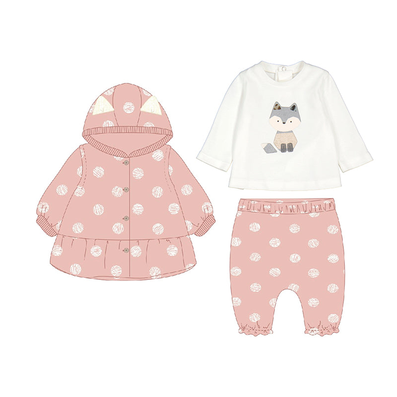 Mayoral Baby Girls Orchid 2 Piece Tracksuit Set