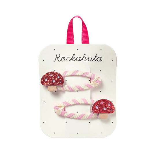 Rockahula Stripy Toadstool Clips