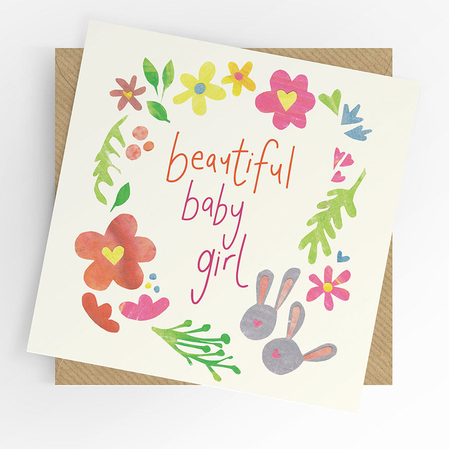 UTWT card - baby girl