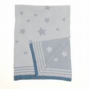 Ziggle Boys Blue Stars Blanket