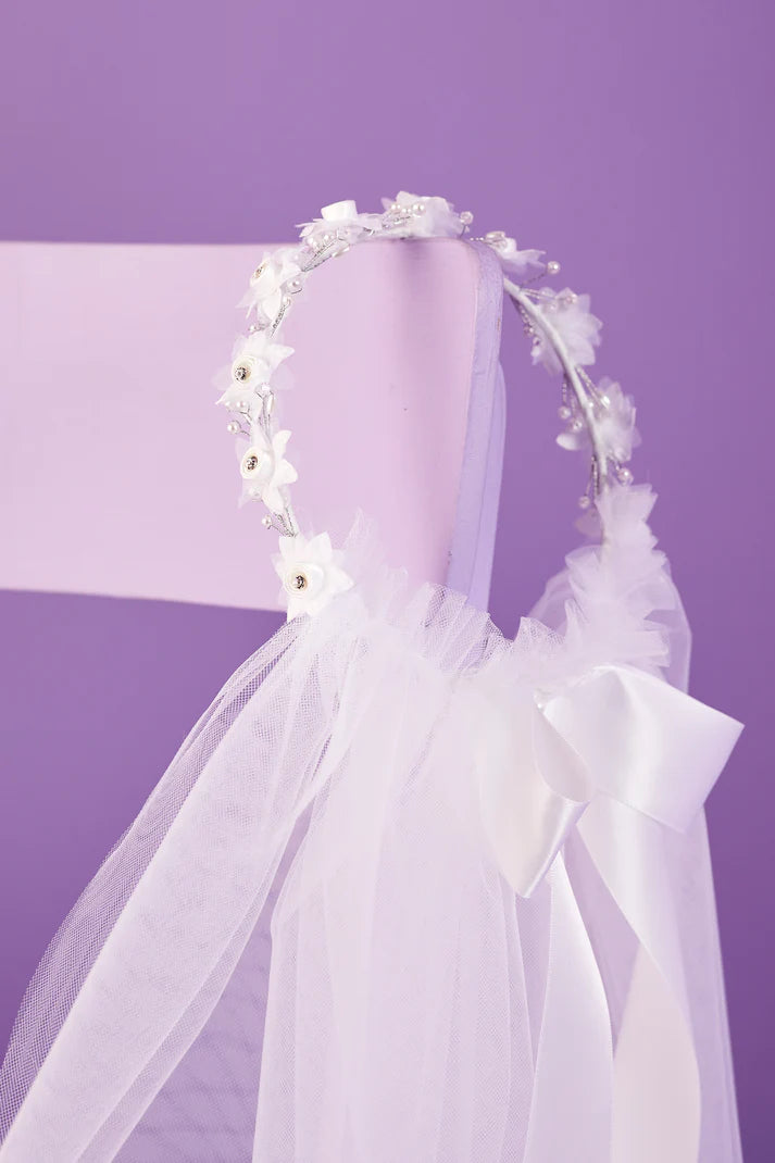 Girls Melanie Communion Veil