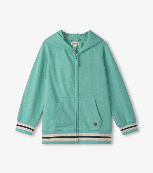 Hatley Boys Nile Blue Full Zip Hoodie