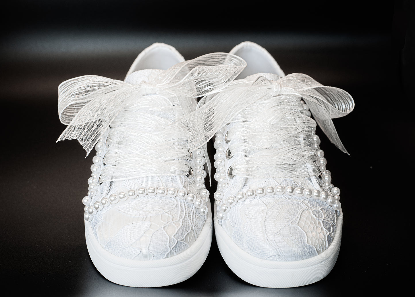 Sweeties by Sweetie Pie - Tiana White Holy Communion Trainers