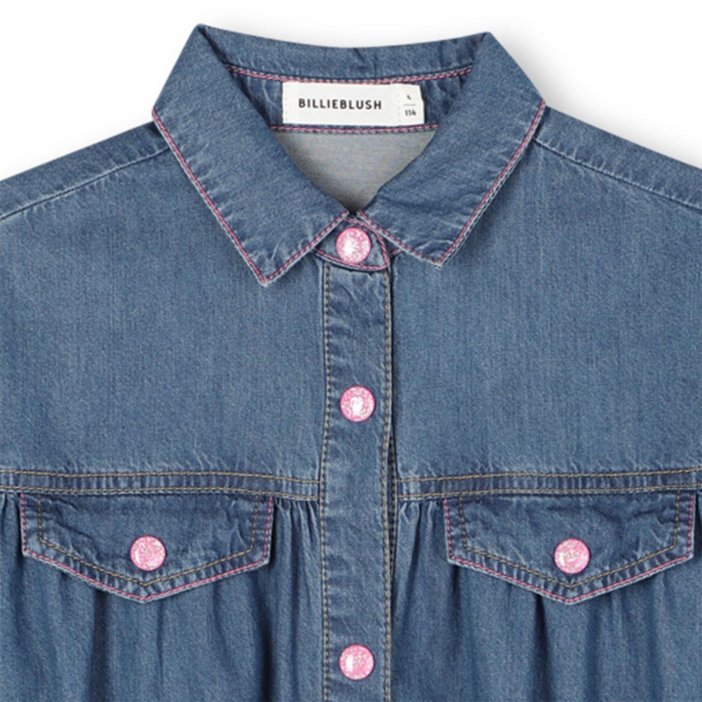 Billieblush Party Power Denim Dress