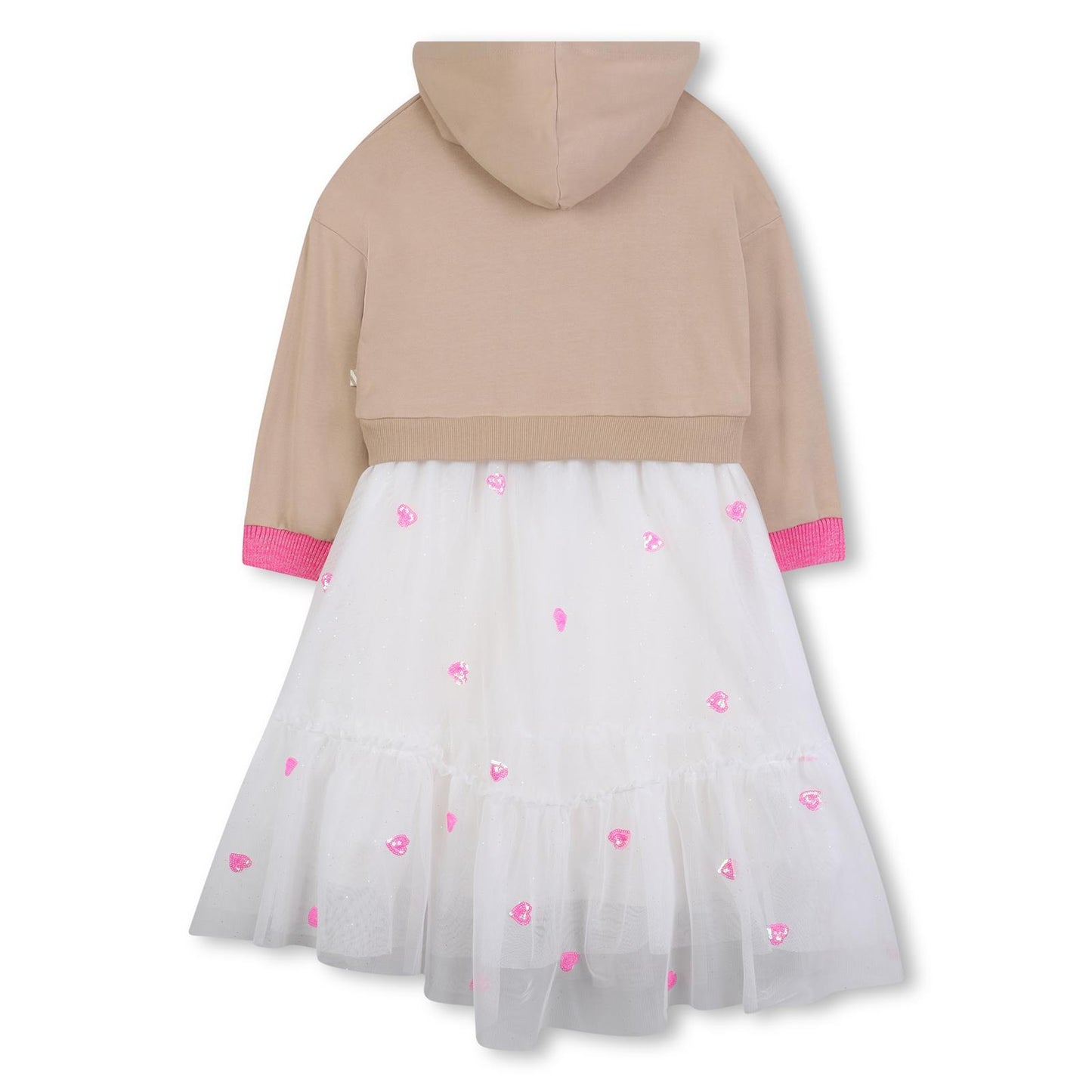 Billieblush Girls Jumper Dress With Attached Skirt