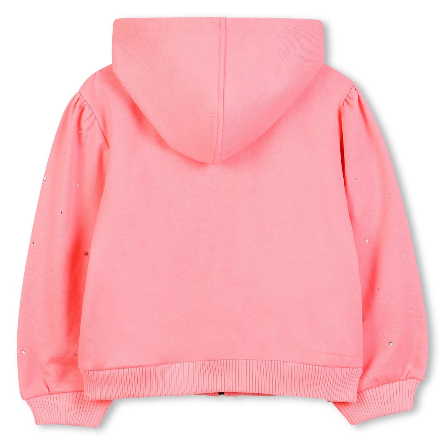 BillieBlush Girls Peach Hooded Sweatshirt
