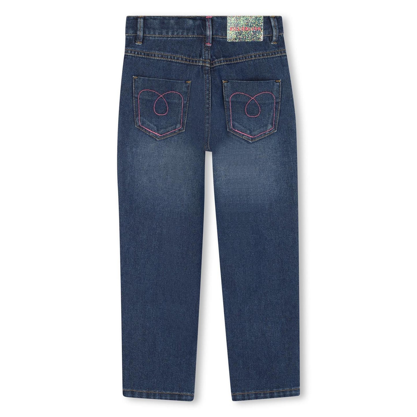 Billieblush Girls Indigo Blue Tight Leg Denim Jeans