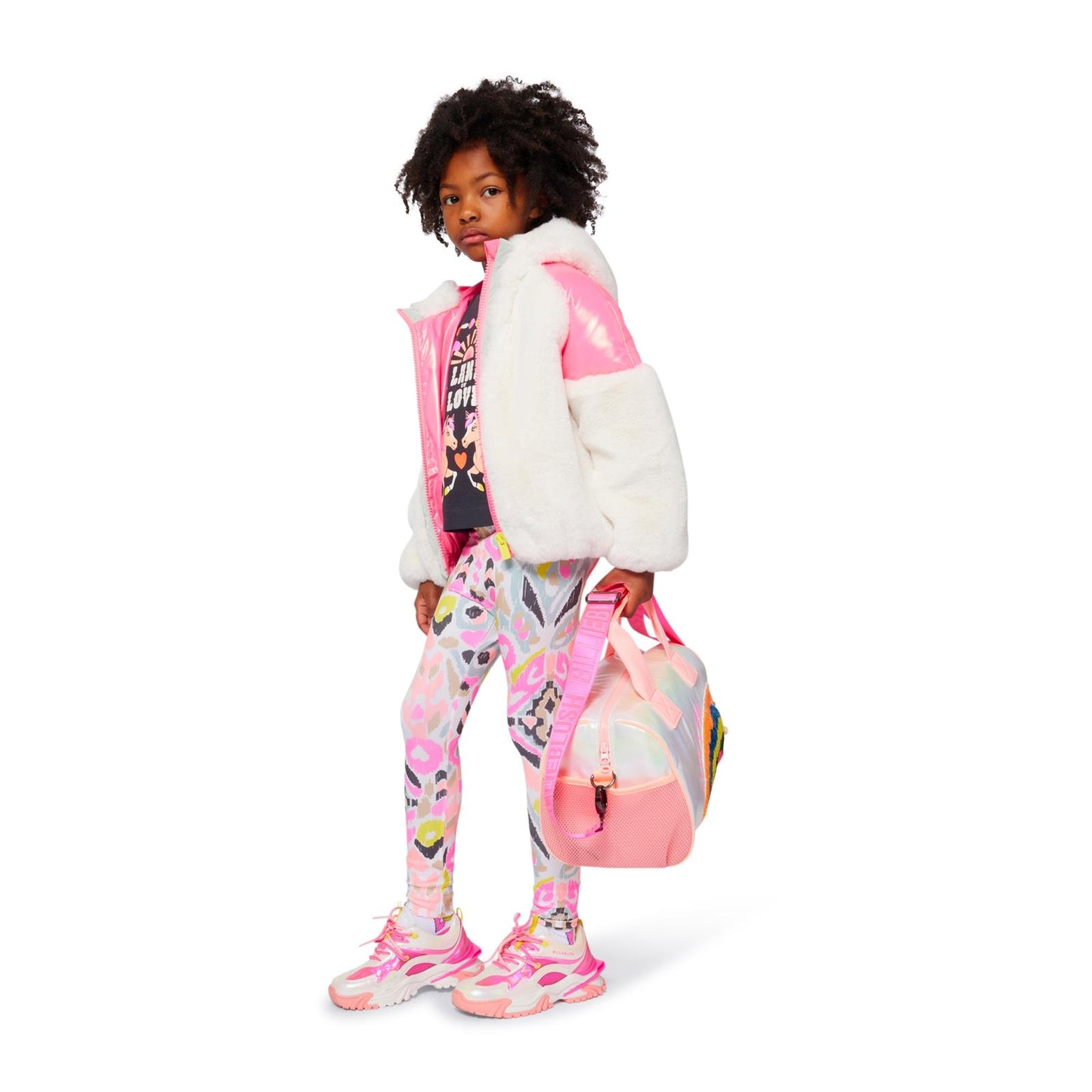 Billieblush Girls Multicolour Print Leggings