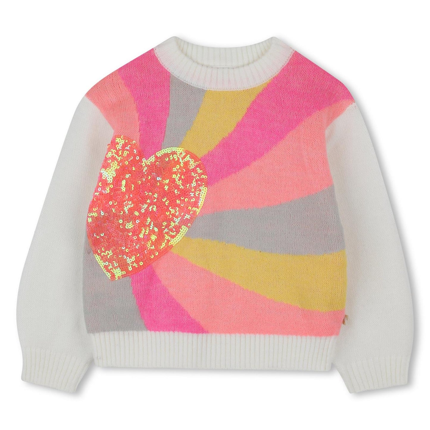 Billieblush Girls Heart with Rays Jumper
