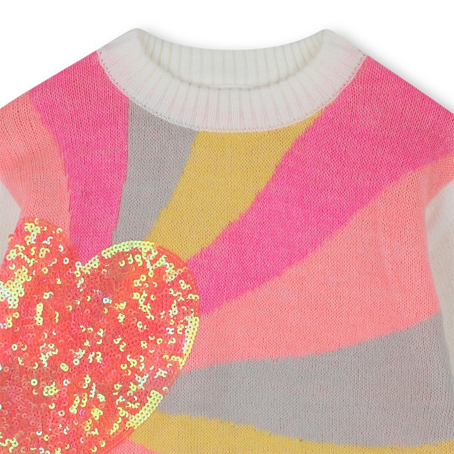 Billieblush Girls Heart with Rays Jumper