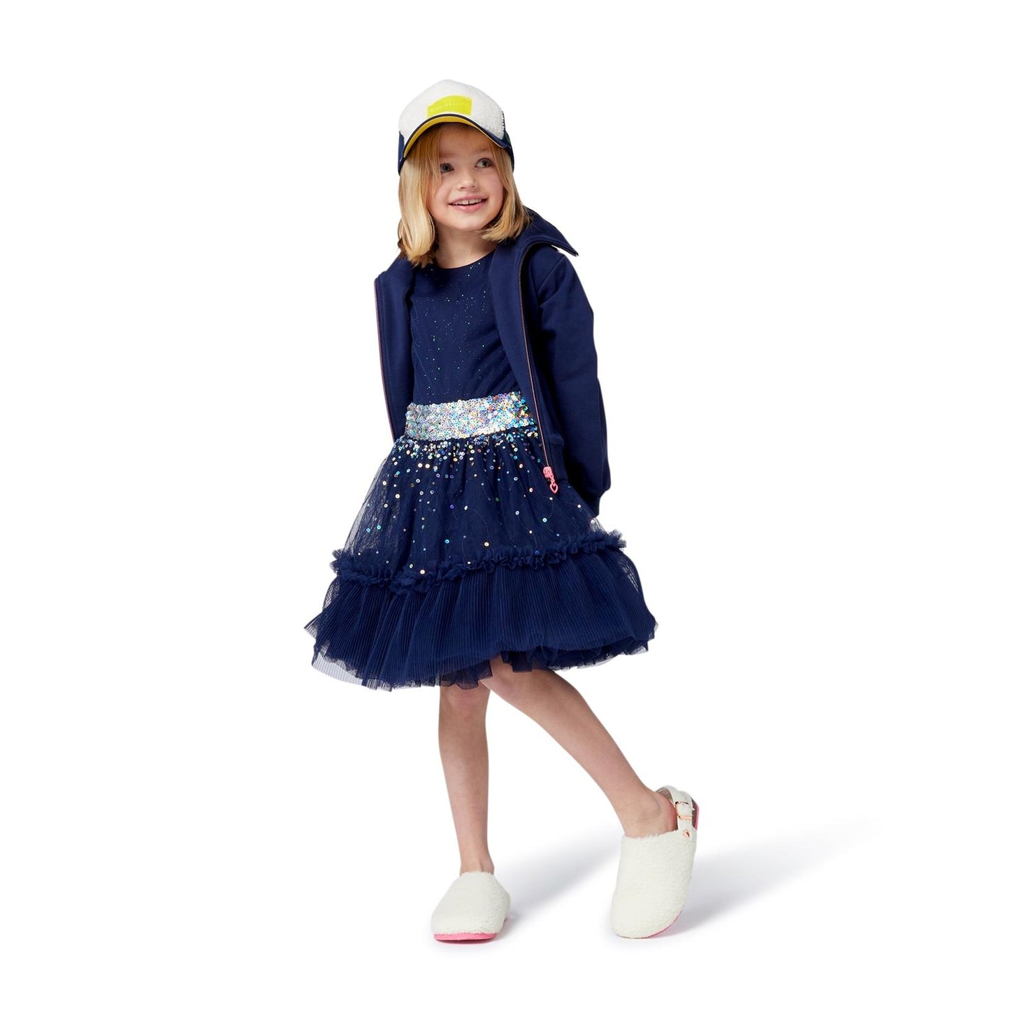 Billieblush Navy Fancy Cardigan