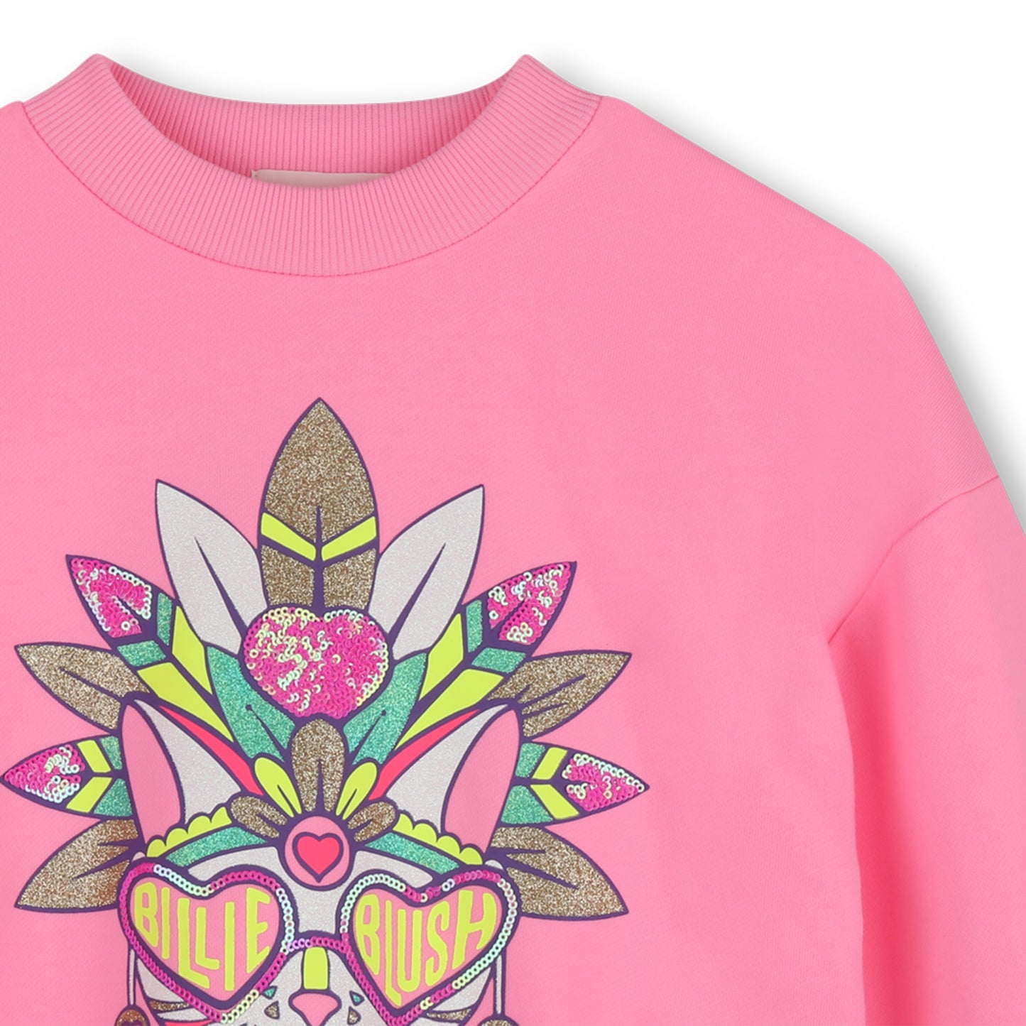 Billieblush Girls Pink Sweatshirt