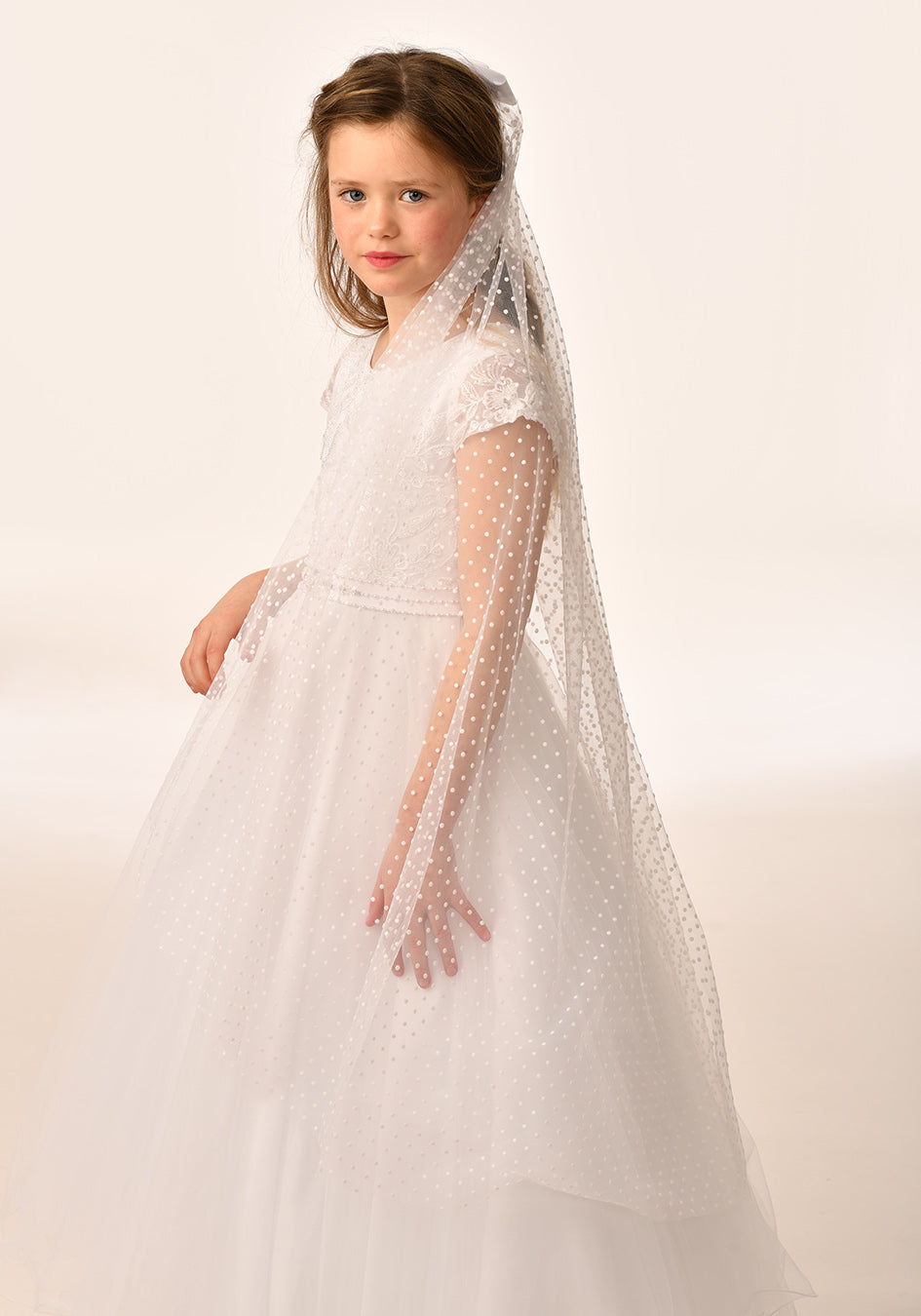Sweetie Pie Holy Communion veil 652