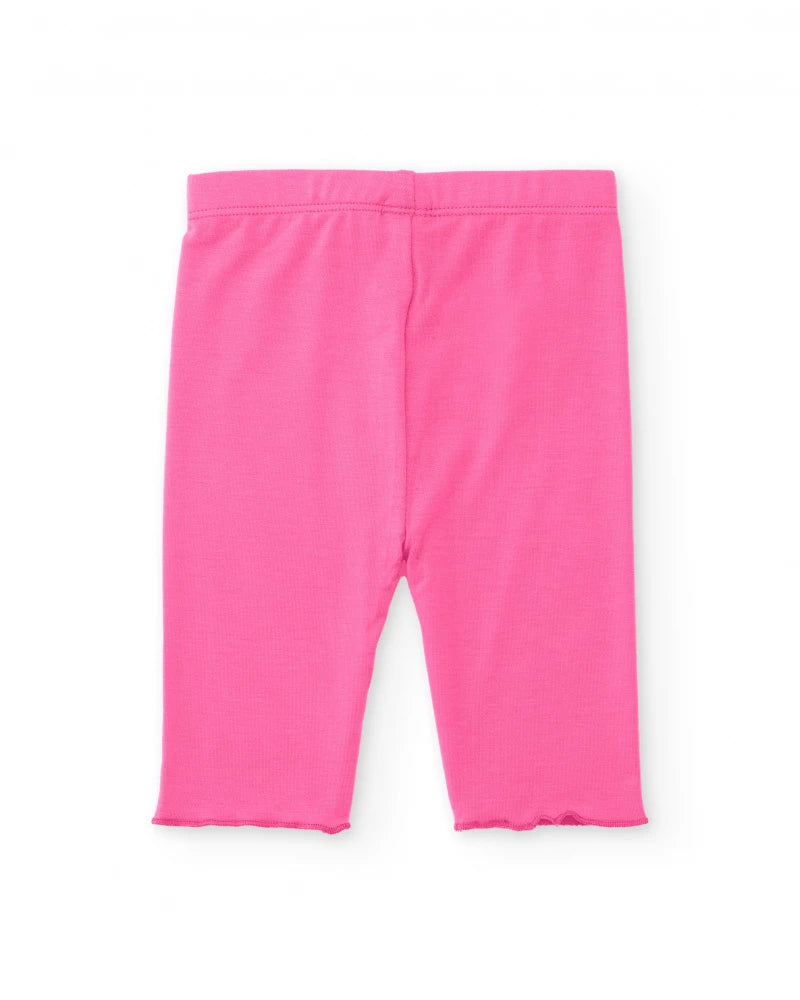 Tuc Tuc Girls T-Shirt and Capri Leggings Set with Seabed Print