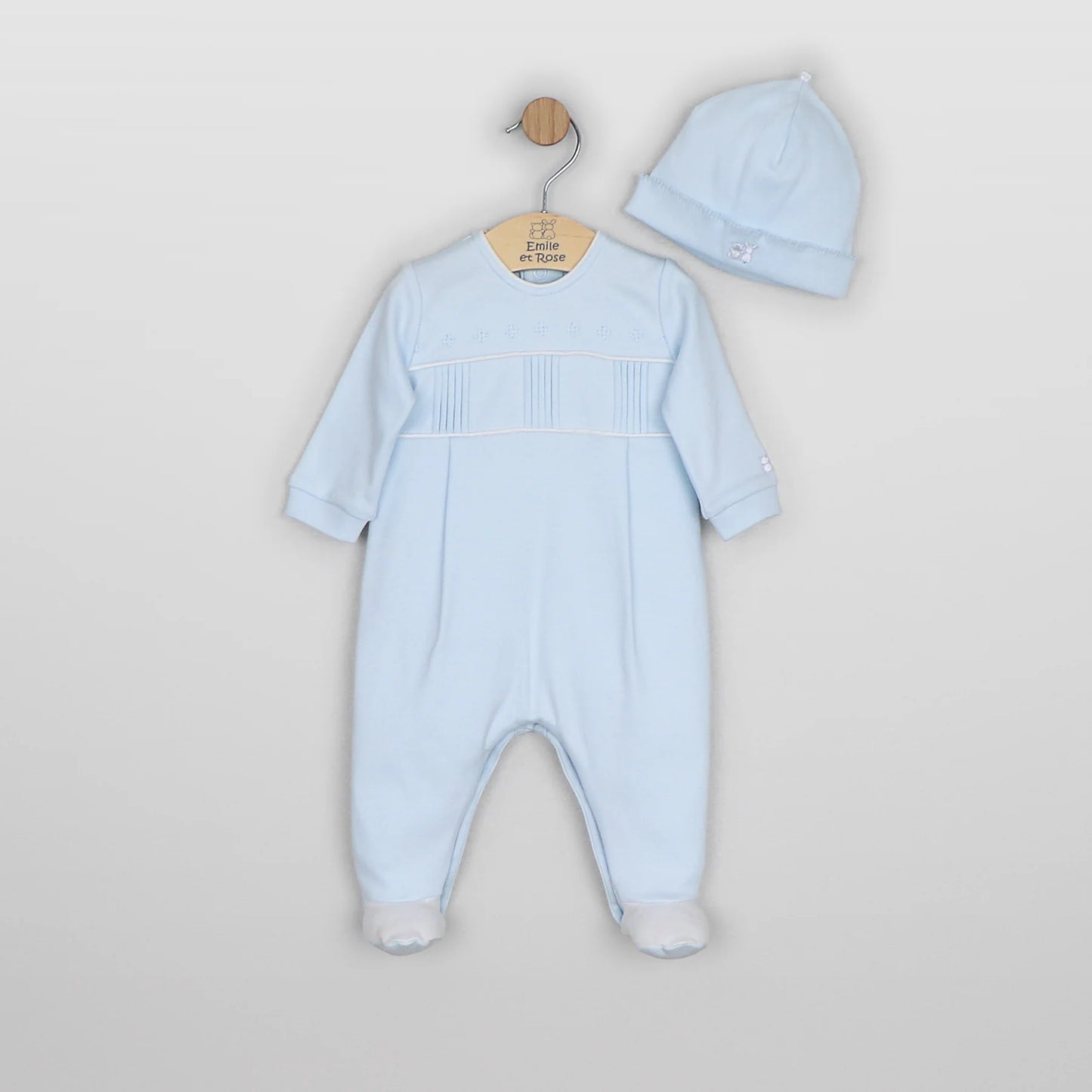 Emile et Rose Miller Baby Boy Babygrow & Hat
