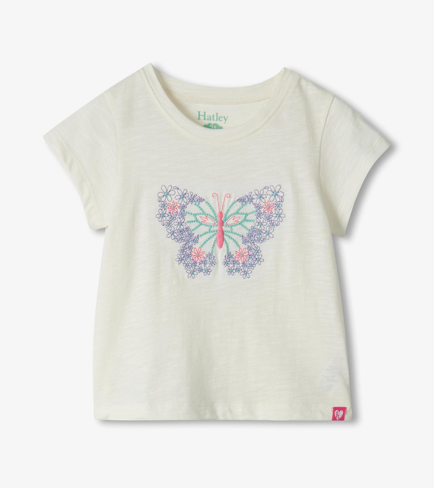 Hatley Baby Girls Butterfly T-shirt and Leggings Set