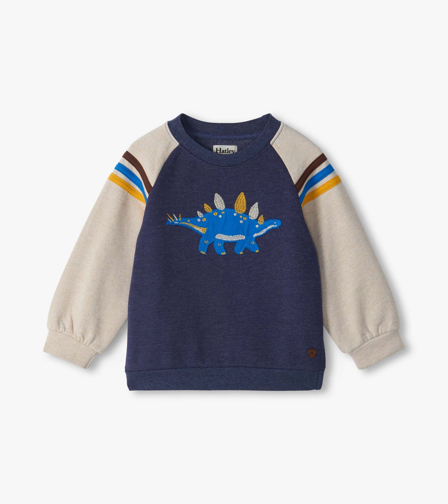 Hatley Baby Boys Stegosaurus Dinosaur Pullover Sweatshirt