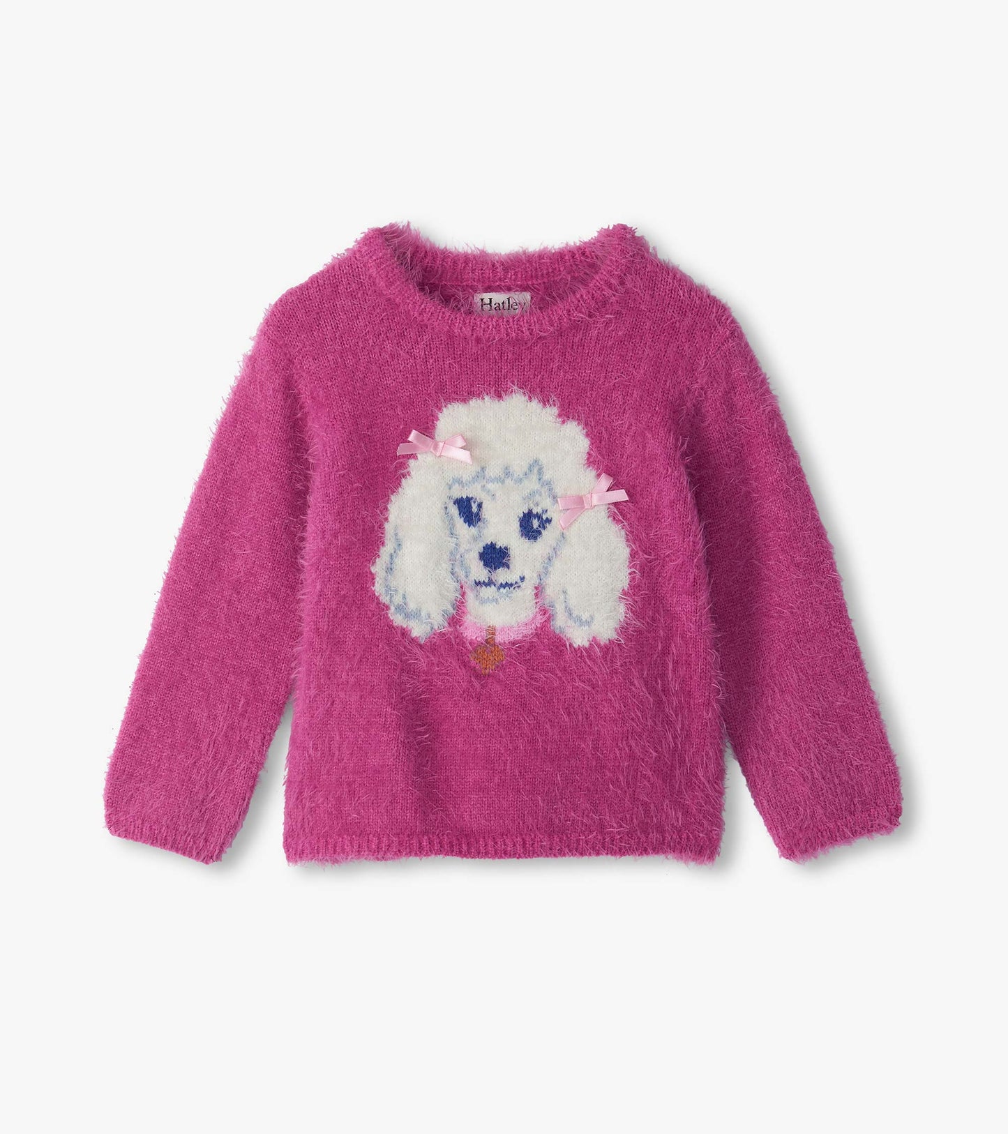 Hatley Baby Girls Posh Poodle Furry Sweater