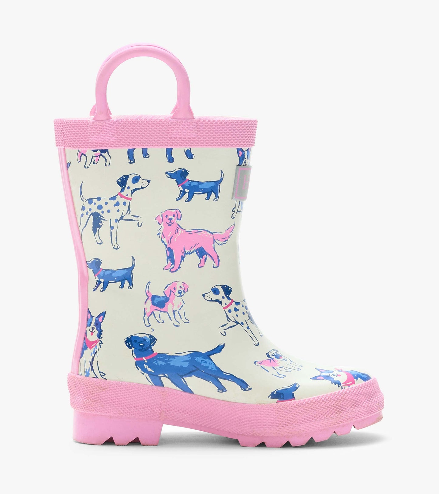 Hatley Girls Little Pups Wellies With Handles