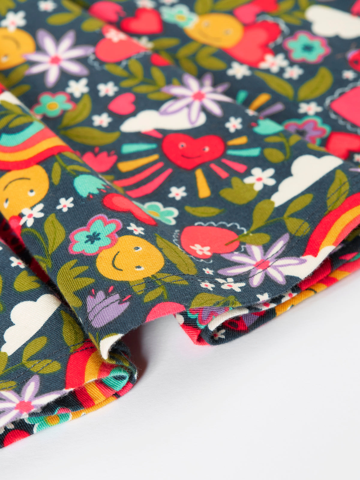 Frugi Girls Spring Happy Days Skater Dress