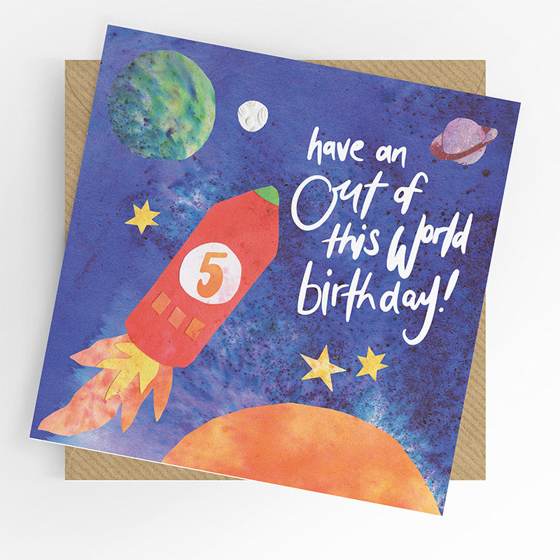 UTWT card - 5 out of this world