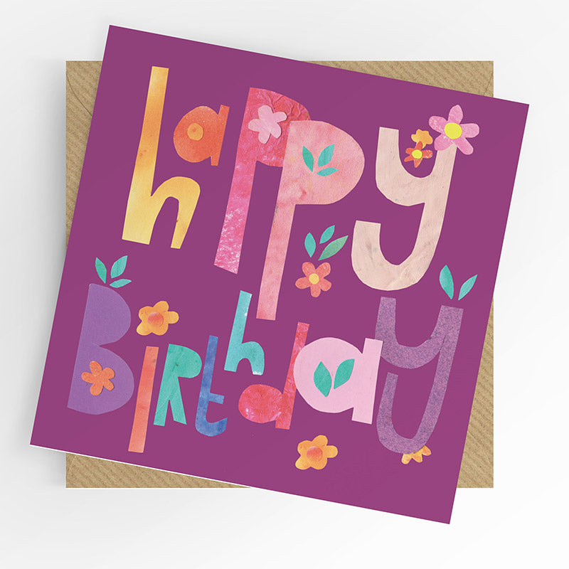 UTWT card - happy birthday