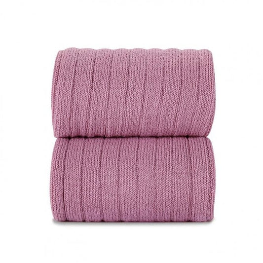 Condor Ribbed Tights -Dusty Pink 670
