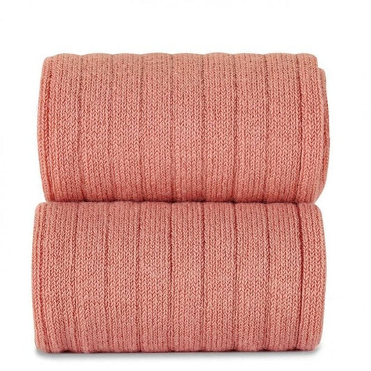 Condor Ribbed Tights - Terracota 126