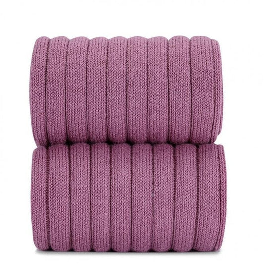 Condor Ribbed Tights -Cassis 669