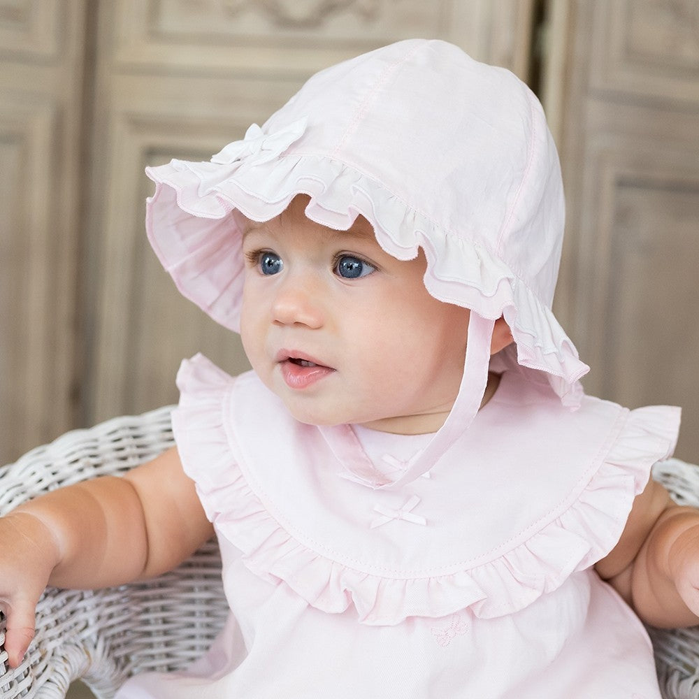 Emile et Rose Pink Bow sunhat - Gabby