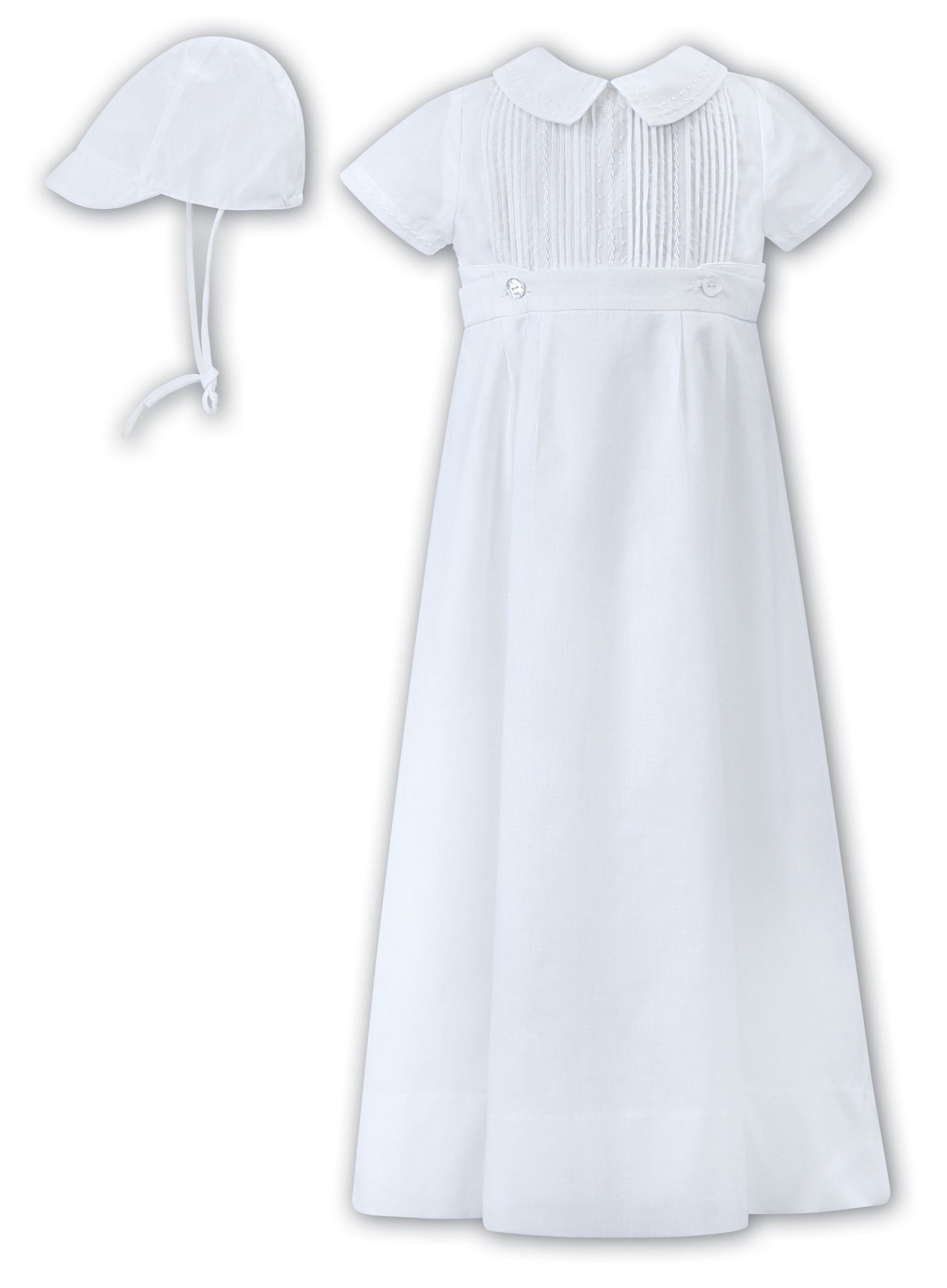 Sarah-Louise Boys Christening Robe 3 Piece Set