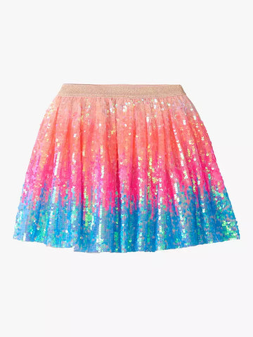 Hatley Girls Pink Sequinned Tulle Skirt