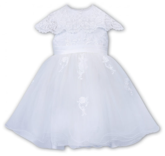 Sarah-Louise Ballerina Length Christening Dress