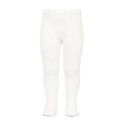 Condor Ribbed Tights - 200 White