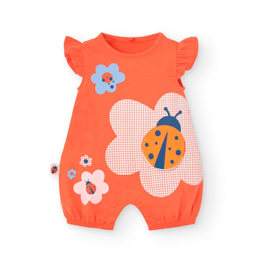 Boboli Baby Ladybird Playsuit