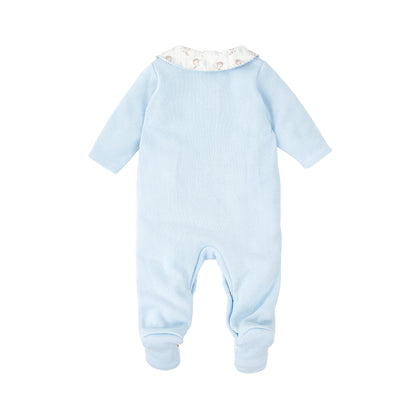 Babidu Baby Boys 100% Cotton Knitted Babygrow