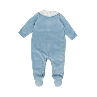 Babidu Baby Boys 100% Cotton Knitted Babygrow
