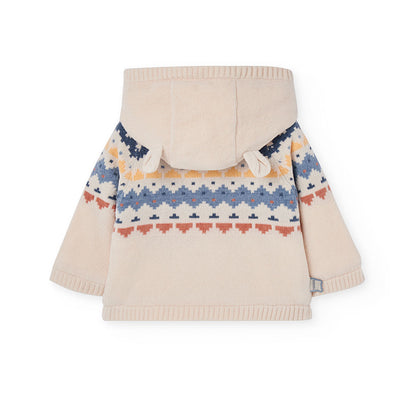 Boboli Baby Boys Fleeced Knit Jacket