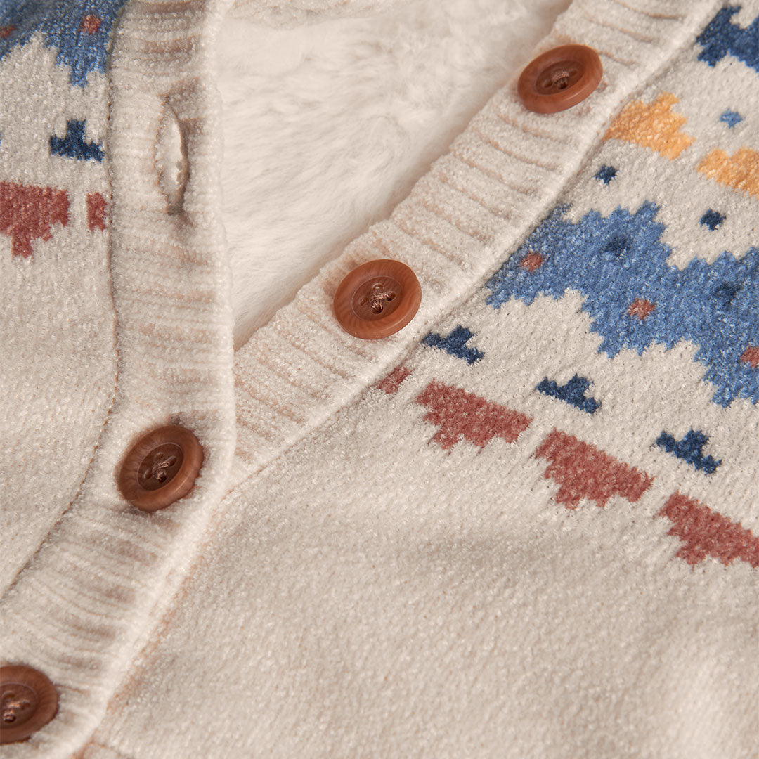 Boboli Baby Boys Fleeced Knit Jacket