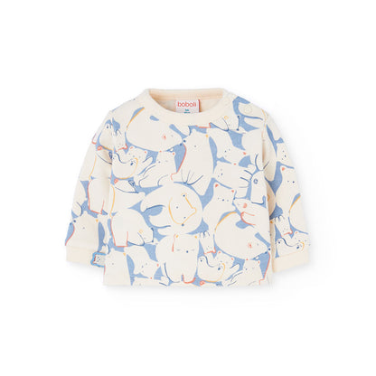 Boboli Baby Boys 2 piece long sleeve top and trousers outfit
