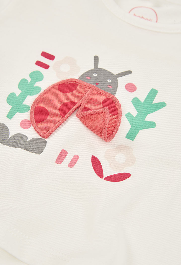 Boboli Baby Girls 2 Piece Long Sleeve Top and Leggings Outfit