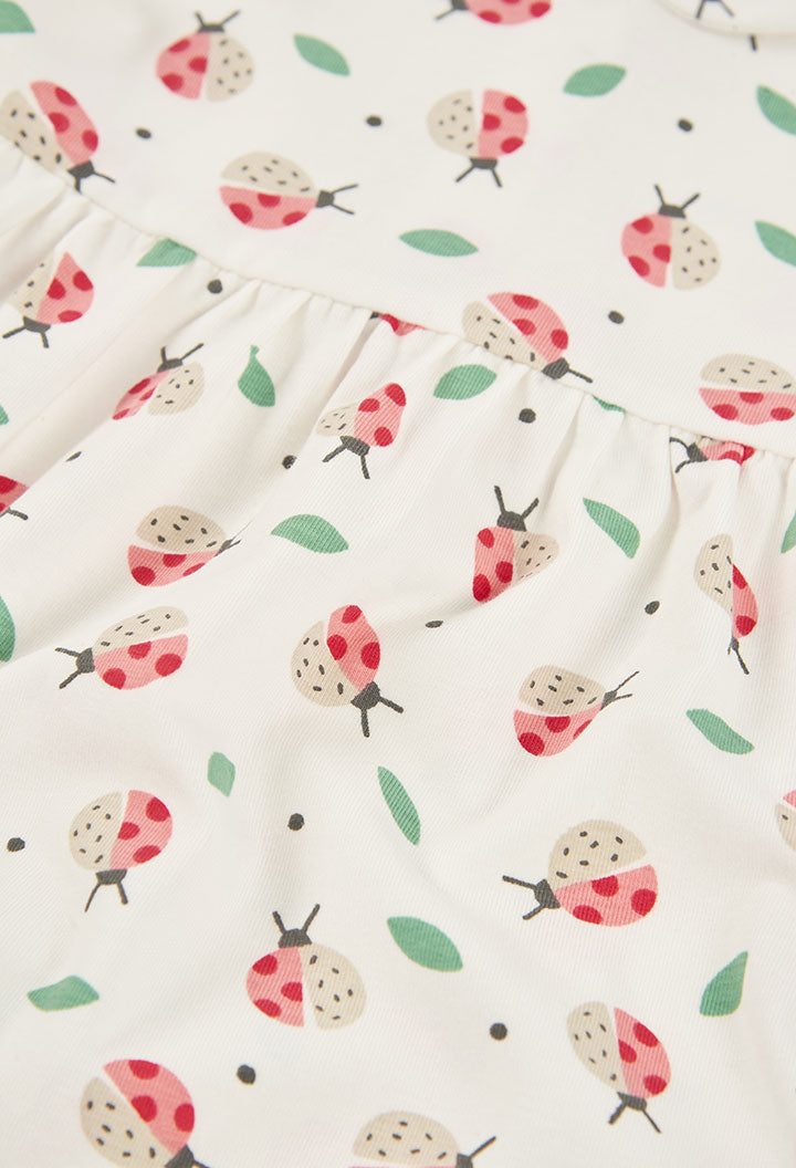 Boboli Baby Girls Lady Bird Knit Dress