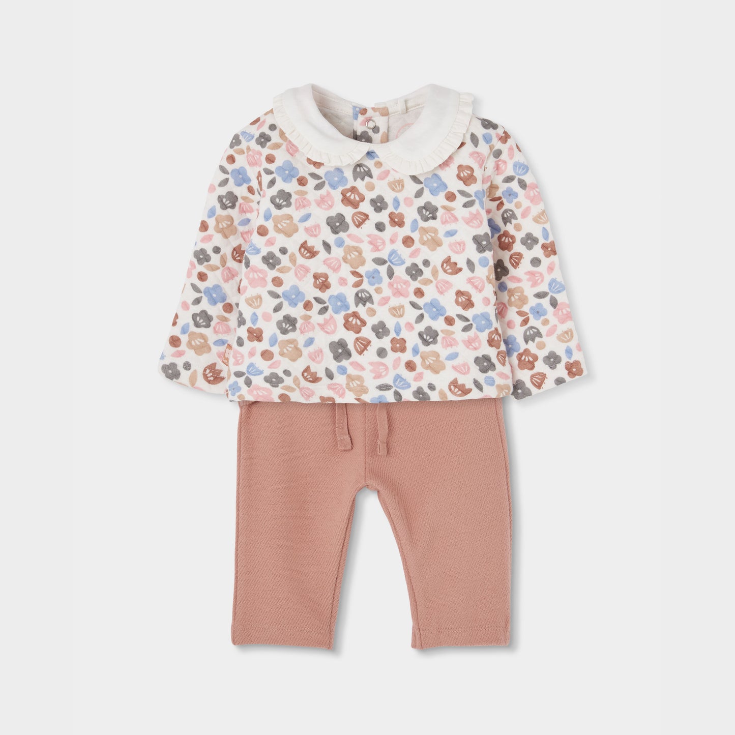 Boboli Baby Girls Floral Print 2 Piece Set