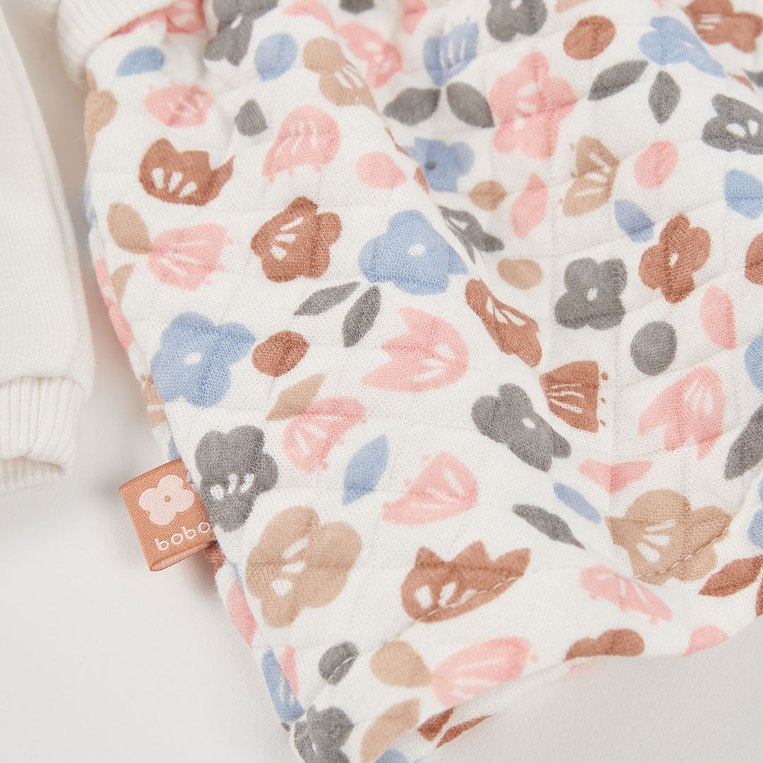 Boboli Baby Girls Owl and Floral Print Dress