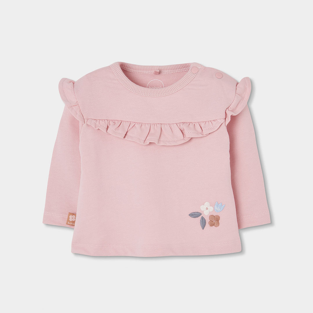 Boboli Baby Girls Rose Top and Legging Set