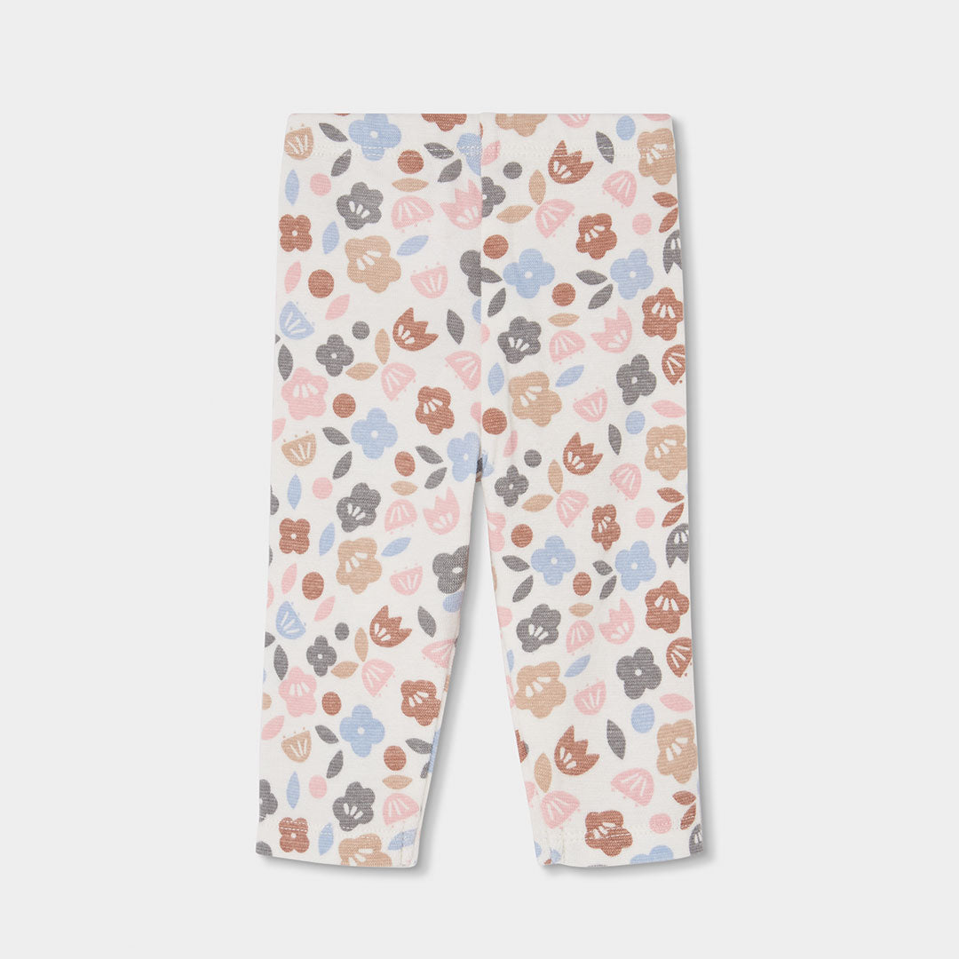 Boboli Baby Girls Rose Top and Legging Set