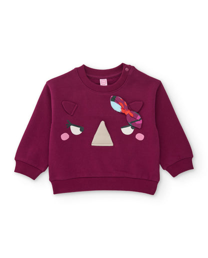 Tuc Tuc Girls Fleece Sweatshirt and Leggings Set